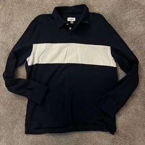 Goodfellow longe sleeve polo